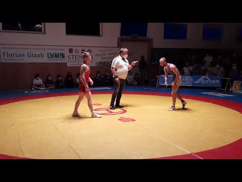11.09.2021 RWG vs TSV Gailbach - 57kg Freistil: Harvey Ridings vs Kowan Mirza