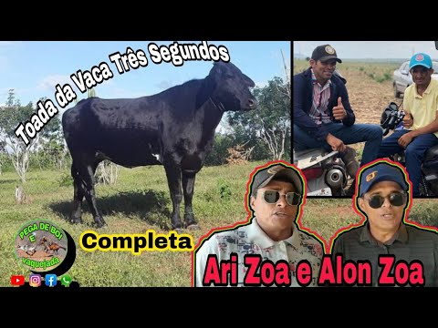 Complete Toada da Vaca Três Segundos, sung by poets Alon Zoa and Ari Zoa