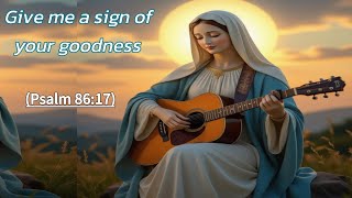 Mother Mary Sings: “Give Me a Sign of Your Goodness” | Psalm 86:17 Song of Hope