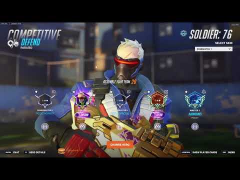Overwatch 2 Tracking God Dafran Tyrhard Soldier 76 Gameplay -POTG-