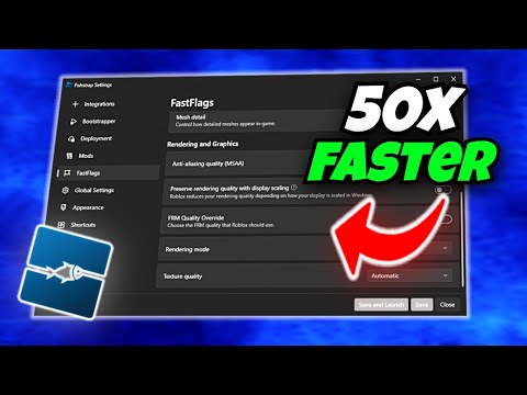 BEST Fishstrap Settings & Fast Flags – BOOST FPS, LOWER PING & FIX LAG in Roblox 🔧✅