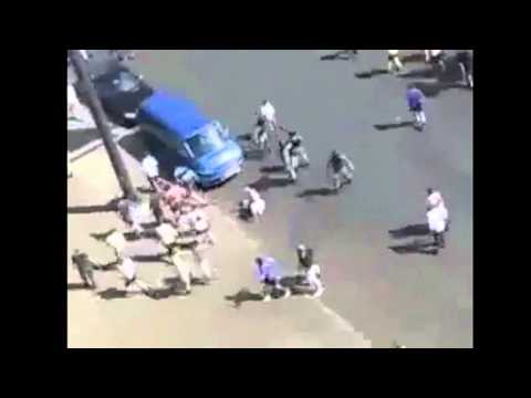 Hooligans Dynamo Moscow and Zenit St  Petersburg from above by HQ Football Goals & Compilations