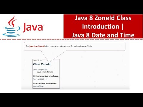 Java 8 Zoneid Class Introduction Java 8 Date And Time Java Date And Time