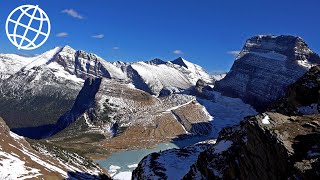 Highline Trail, Glacier National Park, Montana, USA in 4K (Ultra HD)