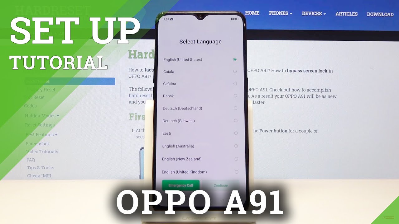 How to Set Up OPPO A91 – Configuration Process