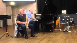 Jazz legends Bob Sedergreen and Graeme Lyall play Lover Man