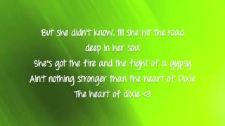 Heart of Dixie - Danielle Bradbery (Lyrics video)