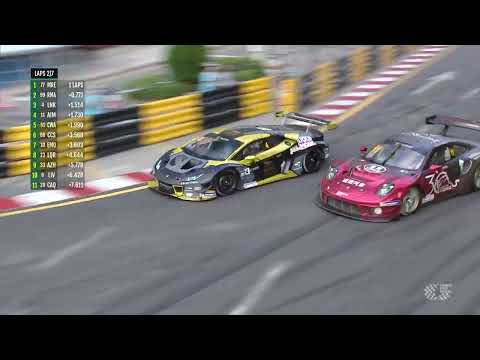 マカオグランプリ 2022 GTクラスのダイジェスト動画(Day3)