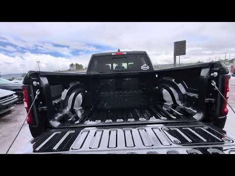 2026 Ram 1500 Sport 4x4 Crew Cab 5'7" Box in Black for sale at Frontier Chrysler Dodge Jeep Ram Fiat Ltd. in Smithers, BC