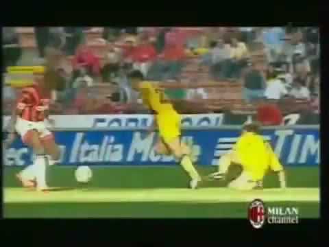 George Weah Goal AC Milan vs Verona