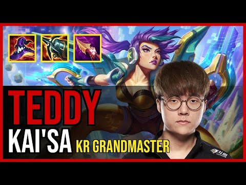 Teddy - KAI'SA vs. KINDRED Jungle | KR Grandmaster