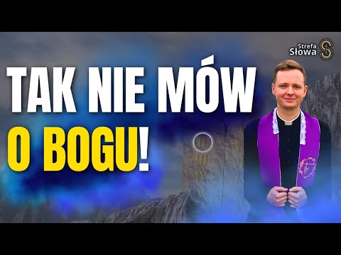 COMMANDMENT II: YOU SHALL NOT TAKE THE NAME OF THE LORD YOUR GOD IN VAIN. STOP SPEAKING ABOUT GOD...