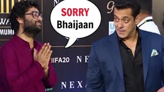 Download lagu Arijit Singh Sorry To Salman Khan At Iifa Awards #shorts mp3