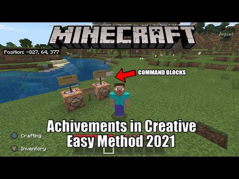 ohDRPZ - Minecraft - Unlock Achievements in Creative Mode (Easy Method 2021)