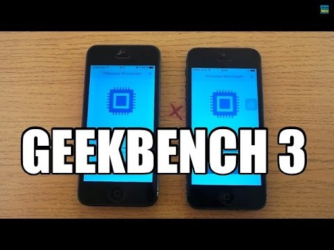 iPhone 5 iOS 8.0 Final Public vs. iPhone 5 iOS 7.1.2 - Geekbench HD comparison