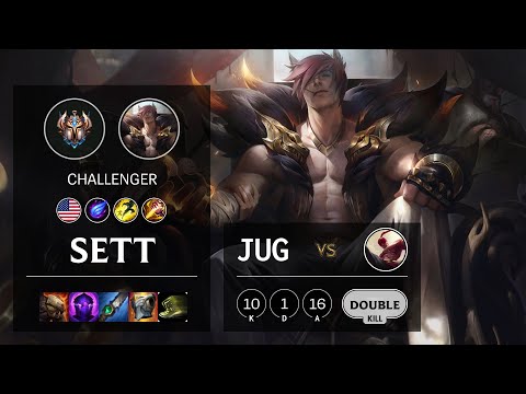 Sett Jungle vs Lee Sin - NA Challenger Patch 10.13