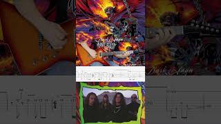 Dark Saga || Iced Earth Cover || Guitar Tab || Tutorial by ManP