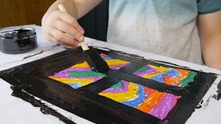 DIY Scratch Art For Kids