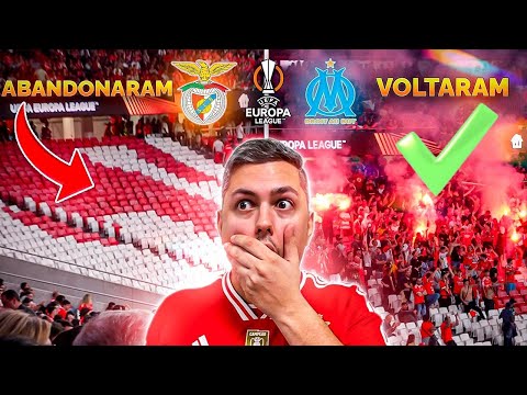 A CLAQUE DO BENFICA ABANDONOU A BANCADA 😱