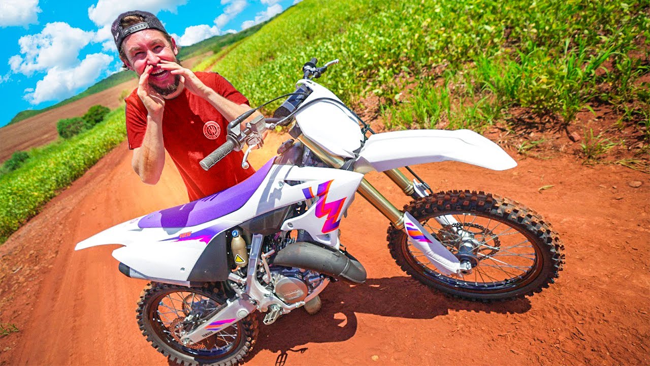 ESSA É MINHA NOVA MOTO DE MOTOCROSS