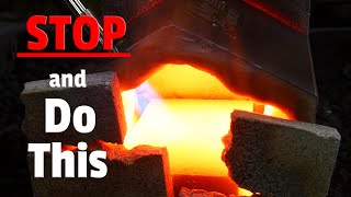 Watch this before you light your gas forge!