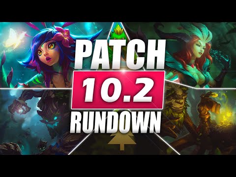 TFT Patch 10.2 Rundown | NEW 6 Woodland Synergy | Buffs, Nerfs & Reworks | Teamfight Tactics Guide