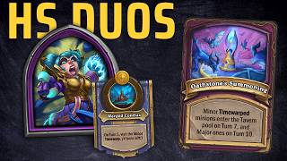 It's a BRAND NEW META! Timewarp + Anomalies | HS Battleground Duos