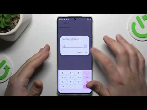 How to Setup Voicemail Number on Motorola Edge 50 Pro?