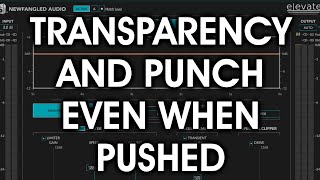 Video thumbnail for Probably the most transparent and punchy limiter ever made. Newfangled Audio Elevate. by Heron Island Studio