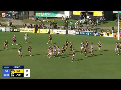 Rd 5 SANFL Snapshot - Port's Taj Schofield snaps from stoppage