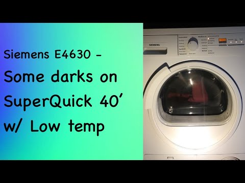 Siemens E46•30 Dryer - SuperQuick 40’ w/ Low temp