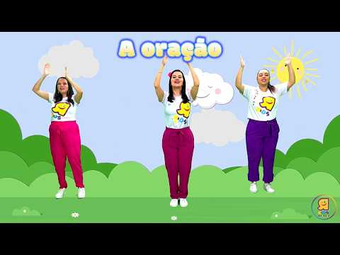 A CHAVE DA ORAÇÃO - Coreografia para células e cultos KIDS e juvenis - Radicais Kids