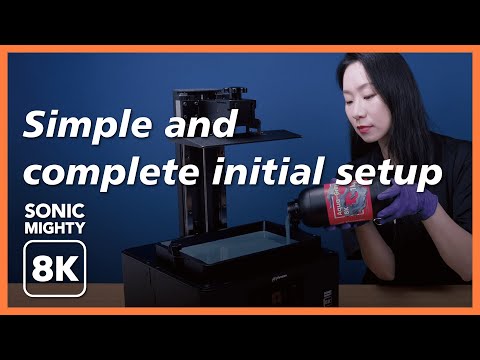 Sonic Mighty 8K – Simple & complete initial setup