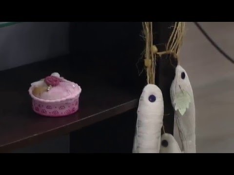 Mulher.com - 04/05/2016 - Segurador de cortina perfumado - Isa Perinoto PT1