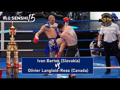 SENSHI 15: -95 kg, Ivan Bartek (Slovakia) vs Olivier Langlois-Ross (Canada) | KWU Senshi