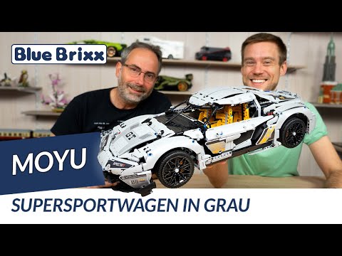 Supersportwagen in grau