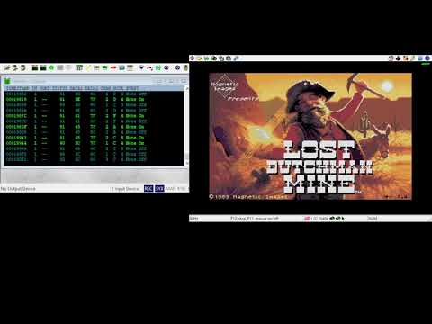 Atari ST Game experiment #4 - Lost Dutchman  Mine's MIDI Messages and Lost Dutchman  Mine on Amiga
