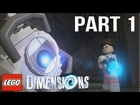 LEGO Portal 2 Walkthrough Part 1 - LEGO Dimensions Portal 2 Level Pack