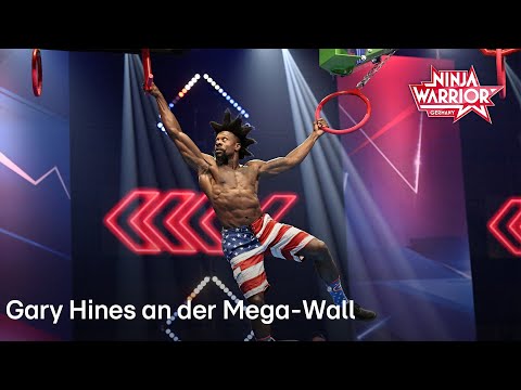 Gary Hines schafft die Mega-Wall | Ninja Warrior Germany 2023