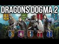 Dragons Dogma 2 - ALL Class Vocations From Starter To Advanced & Hybrid!
