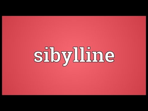 Sibylline Meaning