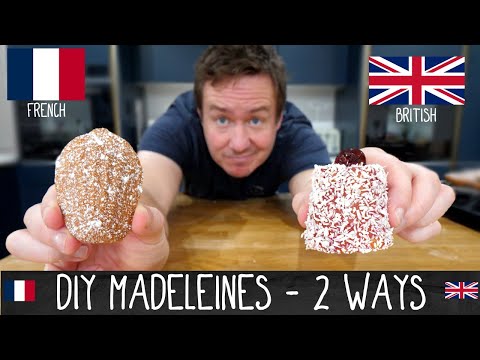 Homemade Madeleines - French & British recipes compared!