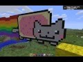 Нянь Кэт теперь в МайнКрафт/Nyan Cat now in MineCraft 