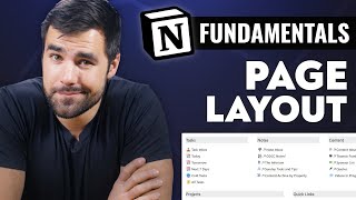  - Notion Fundamentals: Page Layout