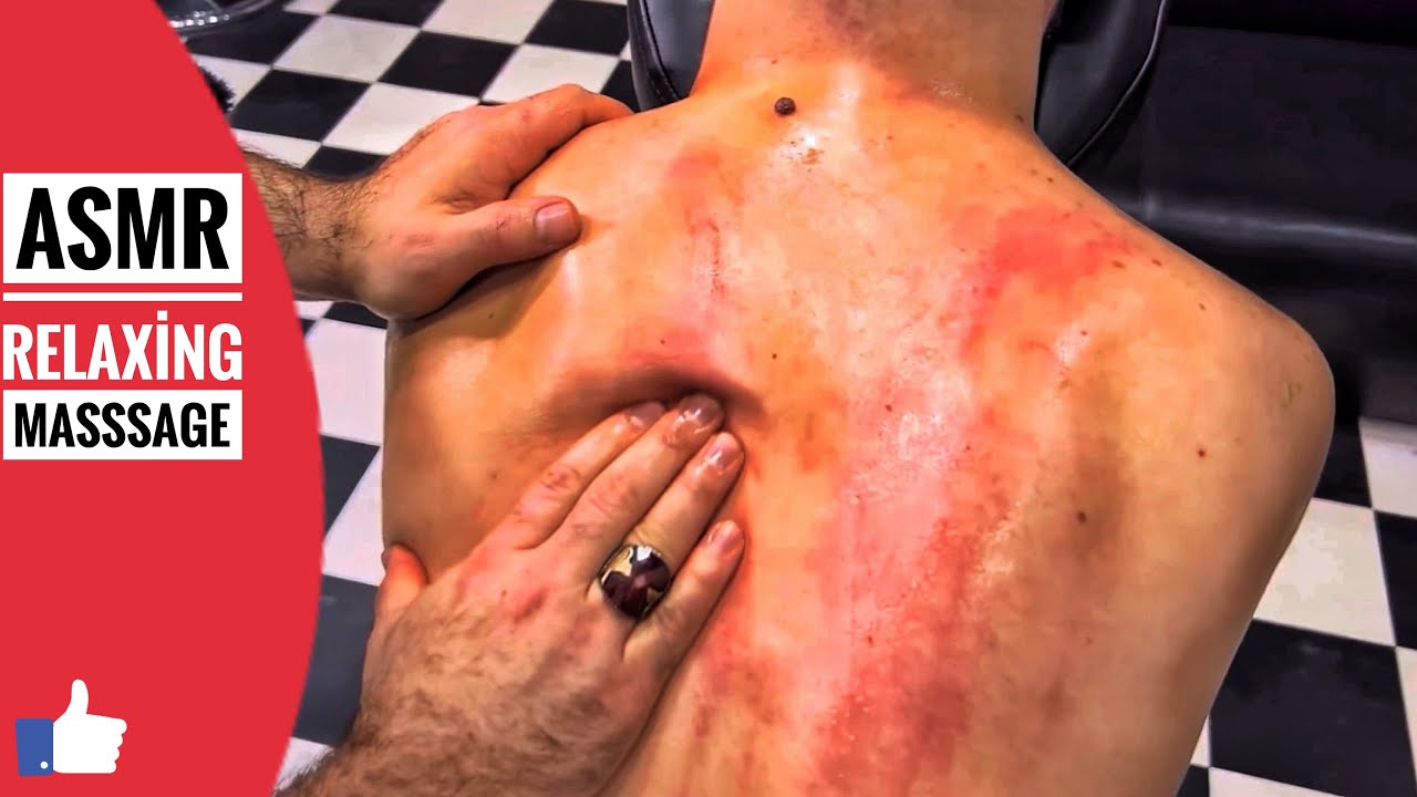 Asmr Perfect İntensive Back Massage | A wonderful back massage and relaxing ASMR sounds