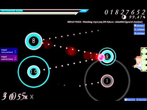 osu! rrtyui DM Ashura - deltaMAX [Ignore's Another] FC