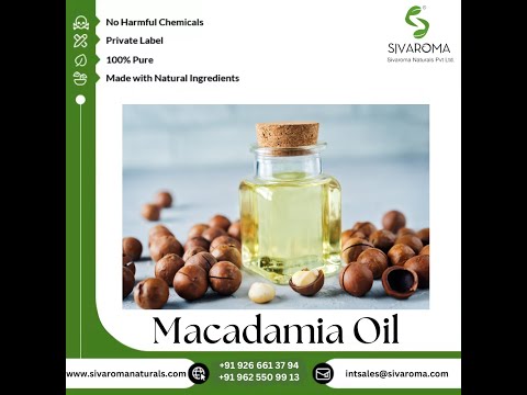 Macadamia Carrier Oil