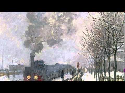 Claude Monet; Le train dans la neige, La locomotive, 1875