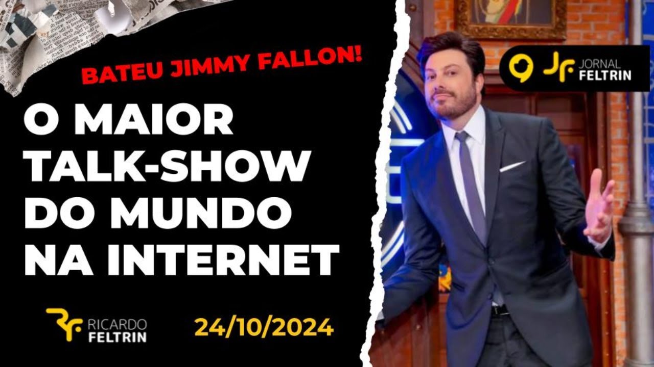 JF - THE NOITE VIRA TALK-SHOW MAIS VISTO DO MUNDO #ricardofeltrin