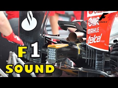 F1 Start Engine Sound Compilation (FORMULA 1 Ferrari, Honda, Renault..)